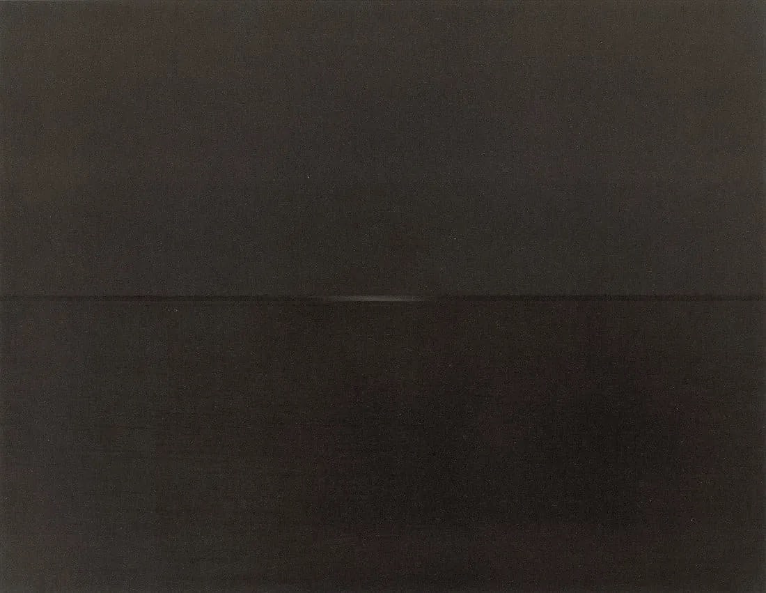 Hiroshi Sugimoto (Japanese, b. 1948) Print: Hiroshi Sugimoto (Japanese, b. 1948) Print. Lake Superior, Cascade River, "1995". Printed in 2005, Germany. 8.40 x 6.50 inches. Please be aware that all lots in our auctions are sold "AS IS," in accor