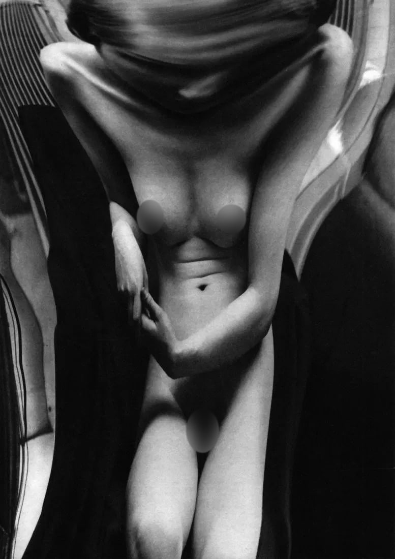 Andre Kertesz (Hungarian-American, 1894-1985) Print: Andre Kertesz (Hungarian-American, 1894-1985) Print. Distorted Nude, "1933". Printed in 1935, France. 6.00 x 9.00 inches. Please be aware that all lots in our auctions are sold "AS IS," in accordance