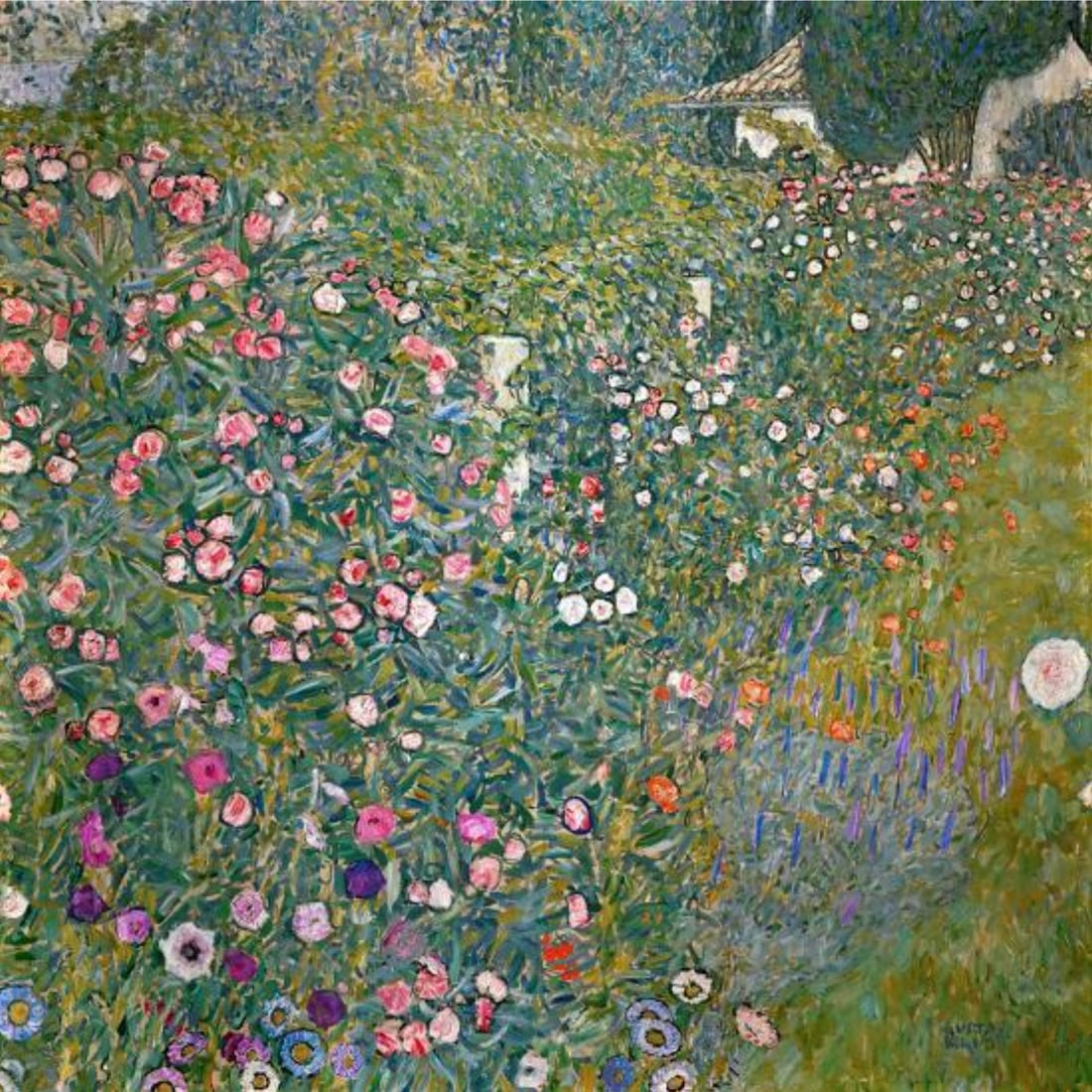 Gustav Klimt (Austrian, 1862-1918) Print: Gustav Klimt (Austrian, 1862-1918) Print. Italian Horticultural Lanscape, "1913". 17.75 x 17.50 inches. Please be aware that all lots in our auctions are sold "AS IS," in accordance with the Terms & C