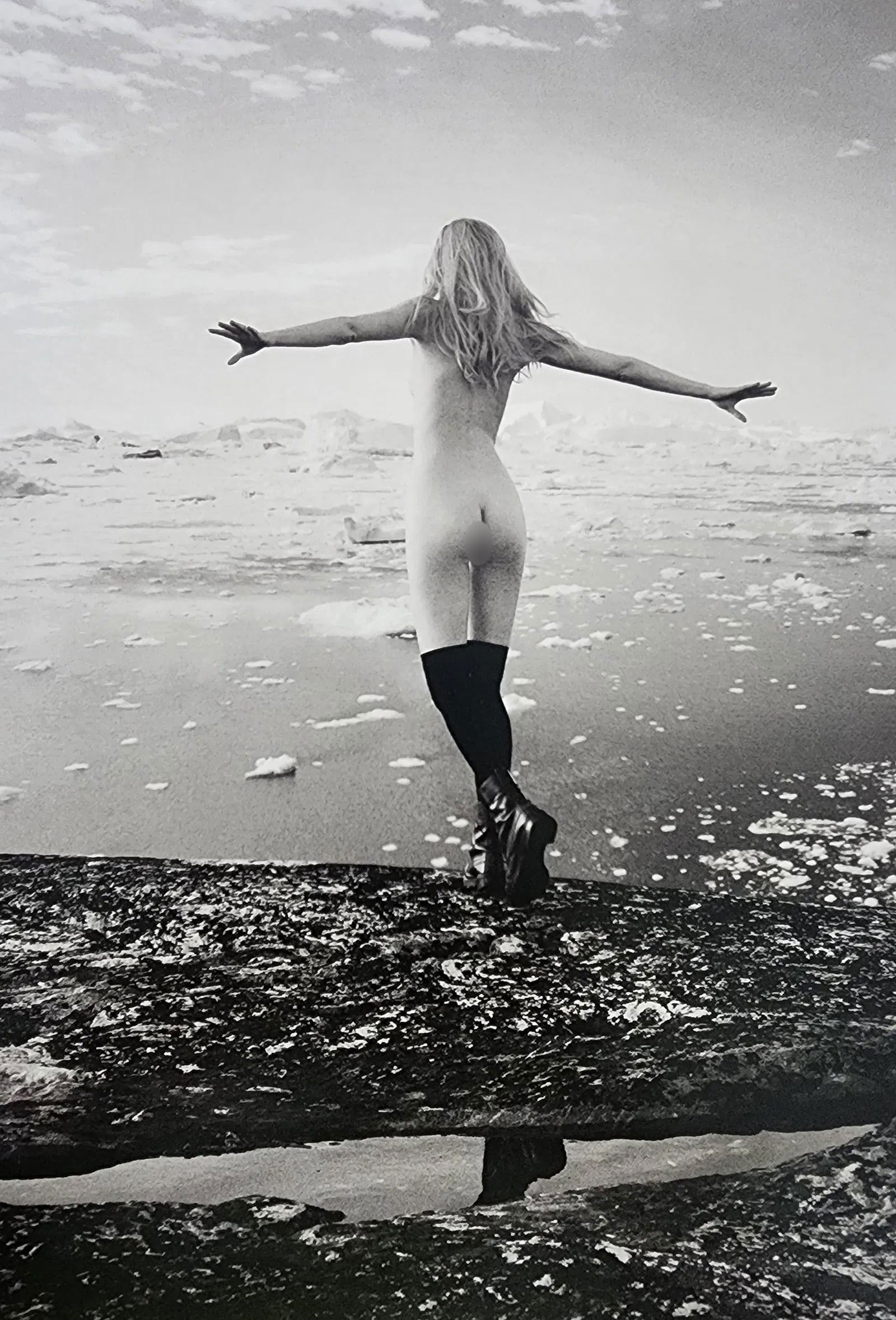 Bjarke Johansen (Danish, b. 1981) Print: Bjarke Johansen (Danish, b. 1981) Print. Female Nude, "2015". Printed in Denmark, 2015. 8.00 x 5.50 inches. Heliogravure. Please be aware that all lots in our auctions are sold "AS IS," in accordance