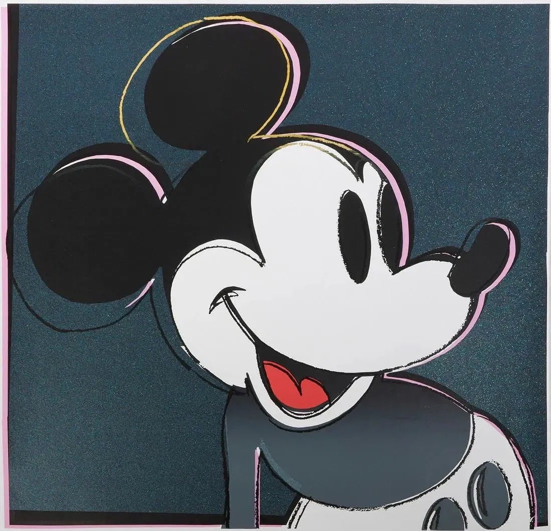 Andy Warhol (American, 1928-1987) Silkscreen (1 of 5)