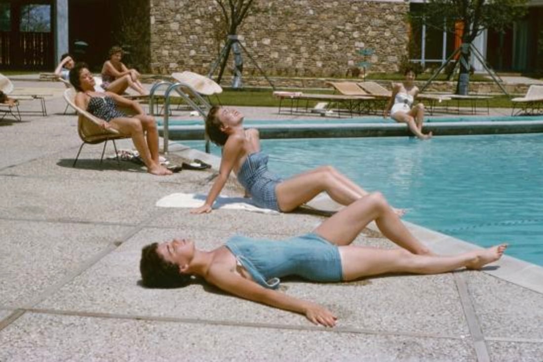 Peter Stackpole (American, 1913-1997) Print: Peter Stackpole (American, 1913-1997) Print. Poolside. 16.50 x 11.50 inches. Please be aware that all lots in our auctions are sold "AS IS," in accordance with the Terms & Conditions of the Auction. A