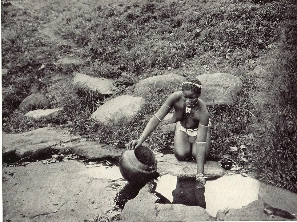 S.A.R.H. Print: S.A.R.H. Print. Vintage Nude, Zulu Girl. Printed in 1937, United Kingdom. 6.50 x 5.00 inches. Please be aware that all lots in our auctions are sold "AS IS," in accordance with the Terms & Conditions