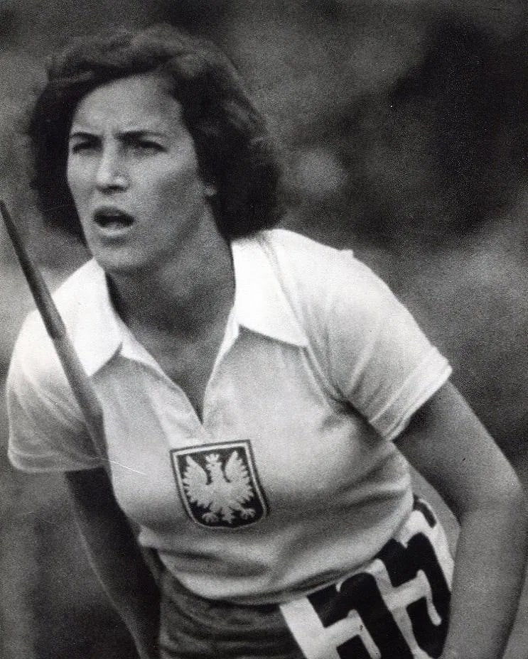 Leni Riefenstahl (German, 1902-2003) Print: Leni Riefenstahl (German, 1902-2003) Print. Marja Kwasniewska, Bronze Medal, USA, "1936", USA. Printed in 1937, Germany. 7.50 x 9.00 inches. Please be aware that all lots in our auctions are sold "AS