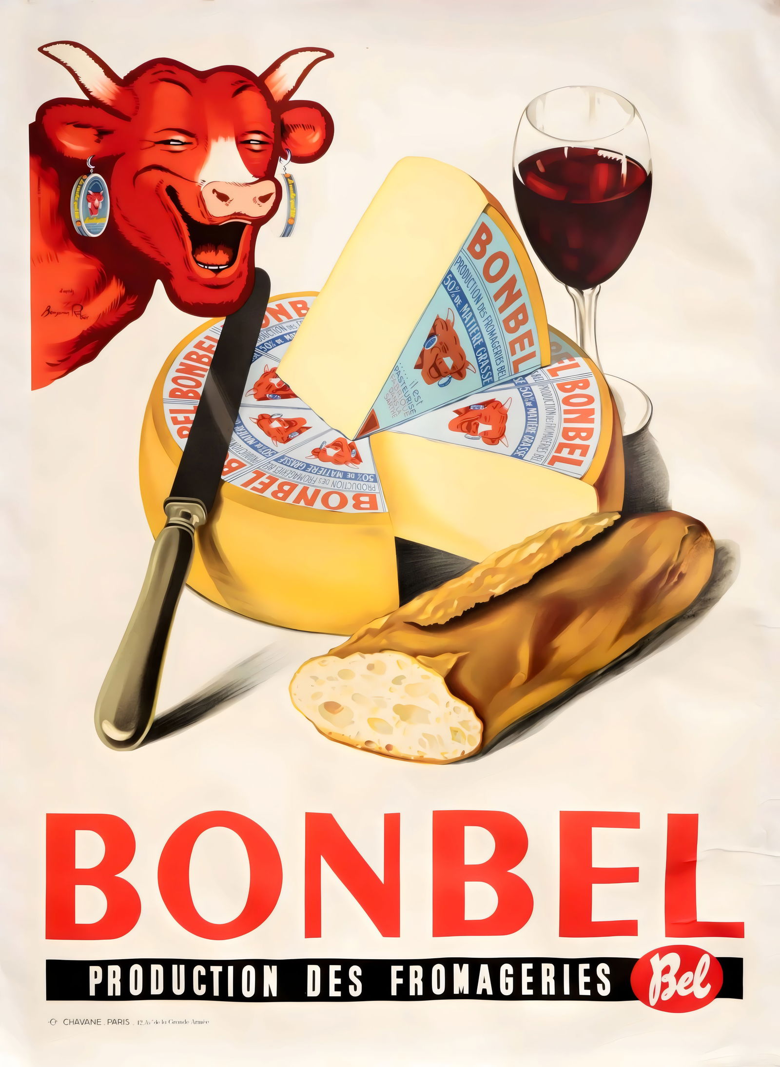 Cheese Poster: Cheese Poster. Bonded to fabric. Medium Size. Please be aware that all lots in our auctions are sold "AS IS," in accordance with the Terms & Conditions of the Auction. All "dates" inside quotations ("