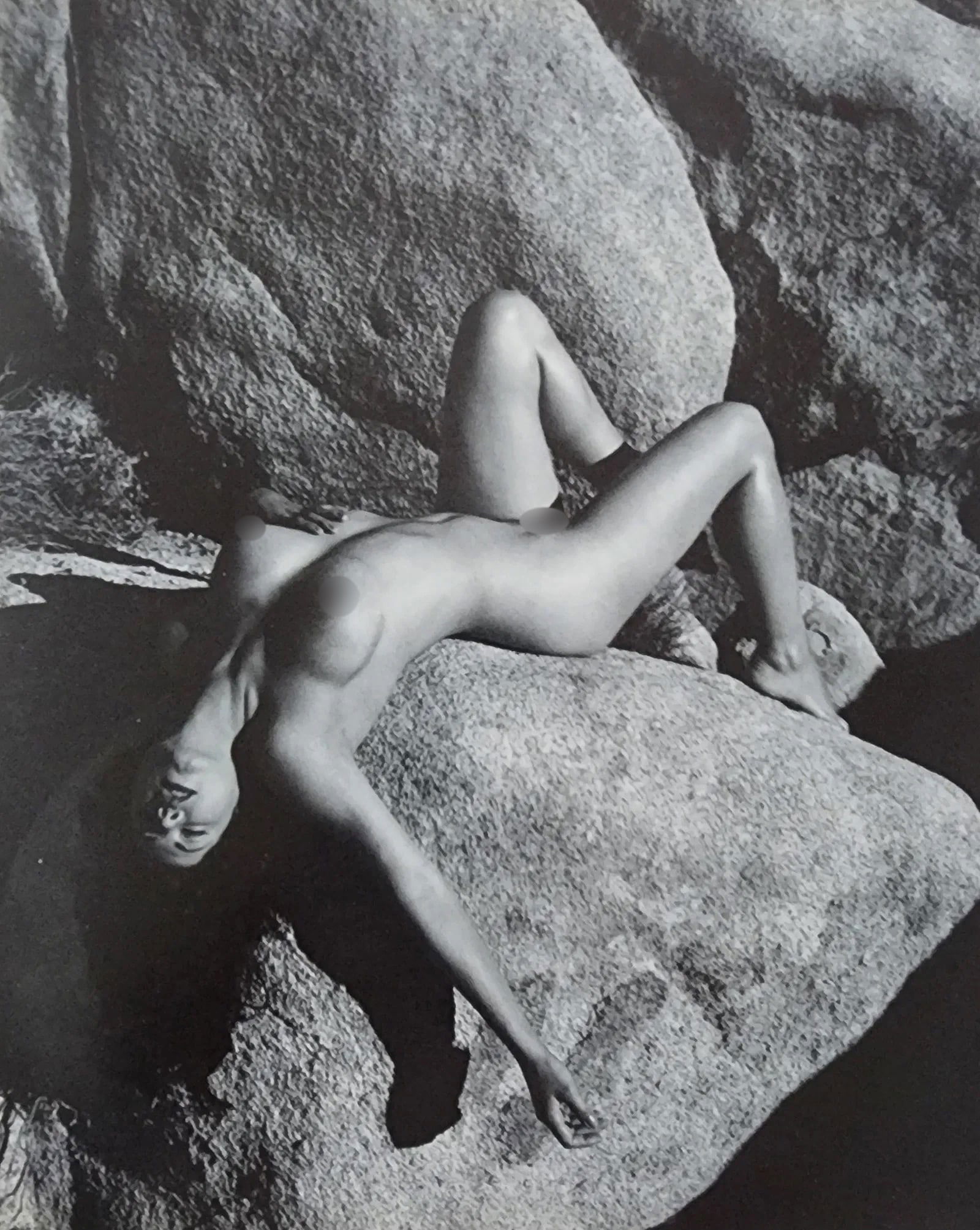 Andre de Dienes (American, 1913-1985) Print: Andre de Dienes (American, 1913-1985) Print. Sun-Warmed Nude, 1965. Printed in 1965, United Kingdom. 11.00 x 8.00 inches. Please be aware that all lots in our auctions are sold "AS IS," in accordance