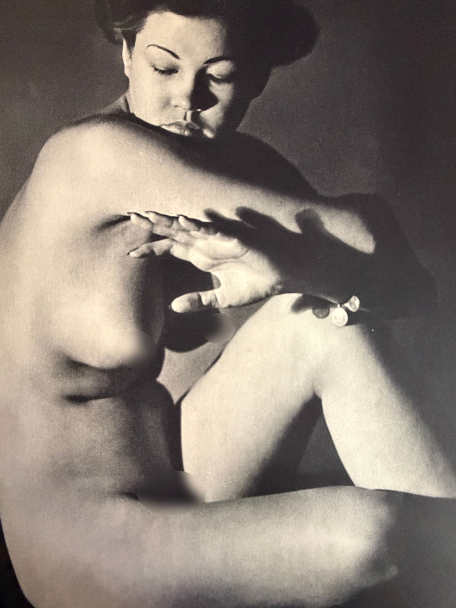 Ralph Bartholomew Jr. (American, 1919-2002) Print: Ralph Bartholomew Jr. (American, 1919-2002) Print. Female Nude, New York. Printed in 1939, France. 11.25 x 8.40 inches. Please be aware that all lots in our auctions are sold "AS IS," in accordance