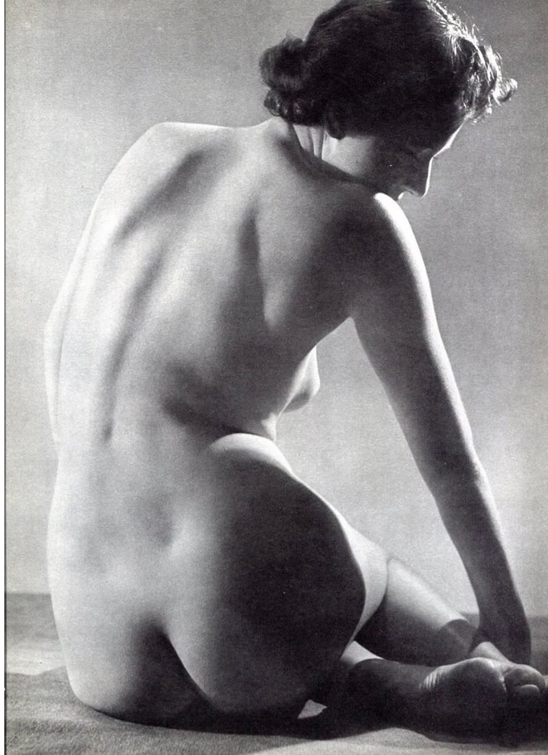 Emeric Feher (Hungarian-French, 1904-1966) Print: Emeric Feher (Hungarian-French, 1904-1966) Print. Nude, Rear. Printed in Paris, France, 1950. 9.00 x 13.00 inches. Please be aware that all lots in our auctions are sold "AS IS," in accordance with