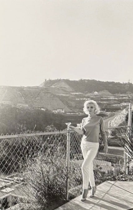 George Barris (American, 1922-2016) Print: George Barris (American, 1922-2016) Print. Marilyn Monroe. From the Original Negative. Printed in 1987, Edward Weston Collection. Please be aware that all lots in our auctions are sold "AS IS," in acc