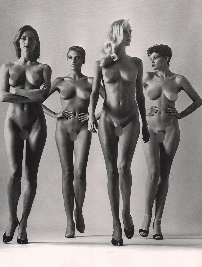 Helmut Newton (German-Australian, 1920-2004) Print: Helmut Newton (German-Australian, 1920-2004) Print. Sie Kommen, Paris, France,"1981". Printed in 1982, USA. 10.50 x 8.50 inches. Please be aware that all lots in our auctions are sold "AS IS," in acco