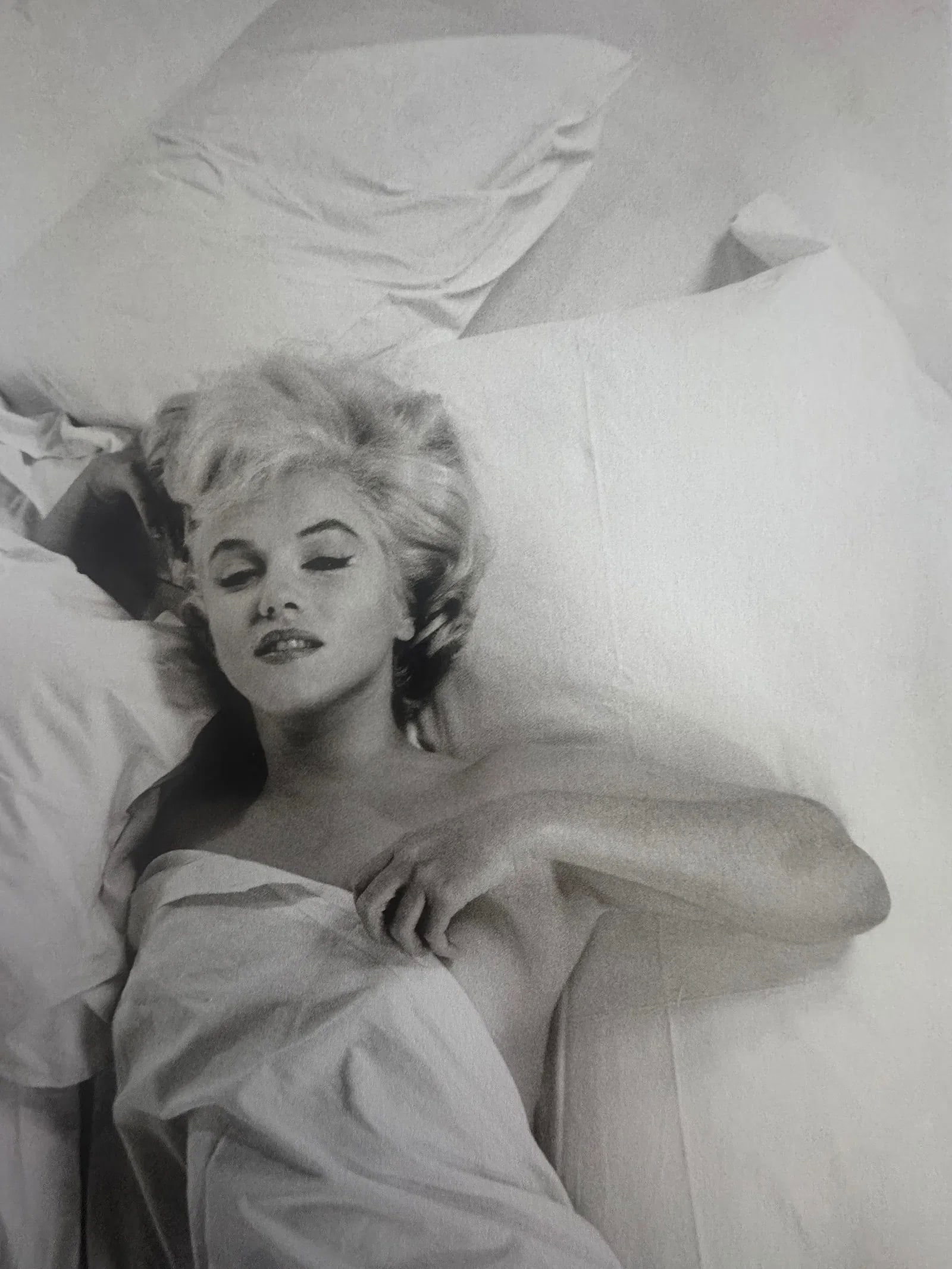 Eve Arnold (American, 1912-2012) Marilyn Monroe Print: Eve Arnold (American, 1912-2012) Marilyn Monroe Print. Printed in Belgium. Hollywood, California, "1960". 9.60 x 6.75 inches. Please be aware that all lots in our auctions are sold "AS IS," in accorda