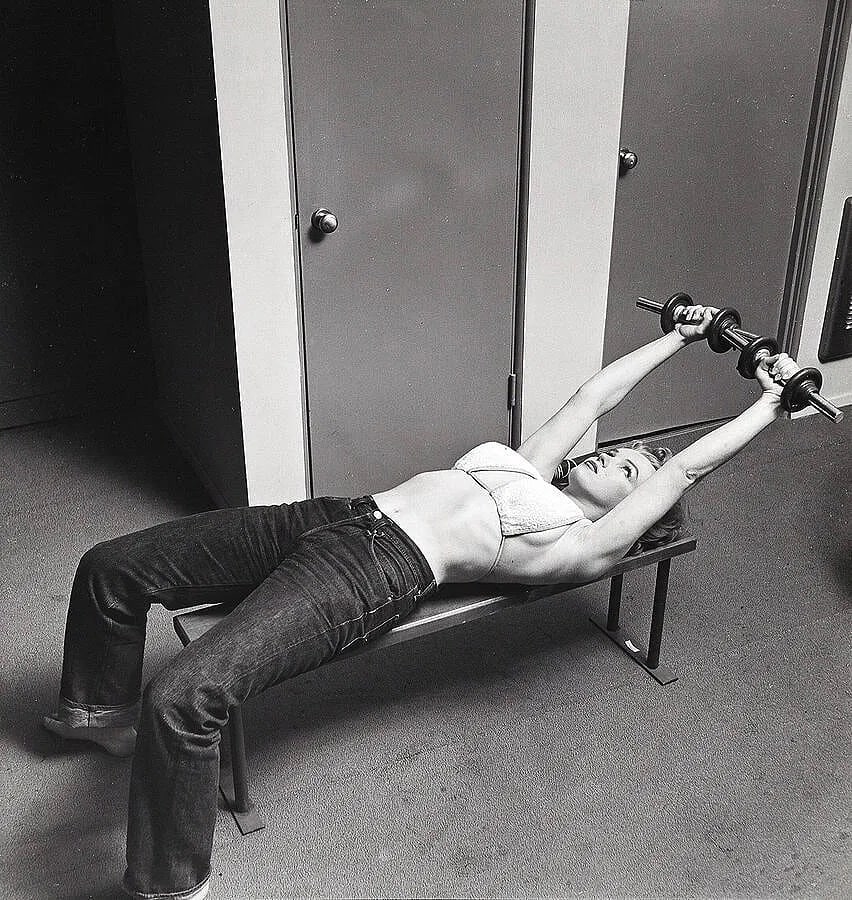 Philippe Halsman (Latvian-American, 1906-1979) Marilyn Monroe Print (1 of 1)