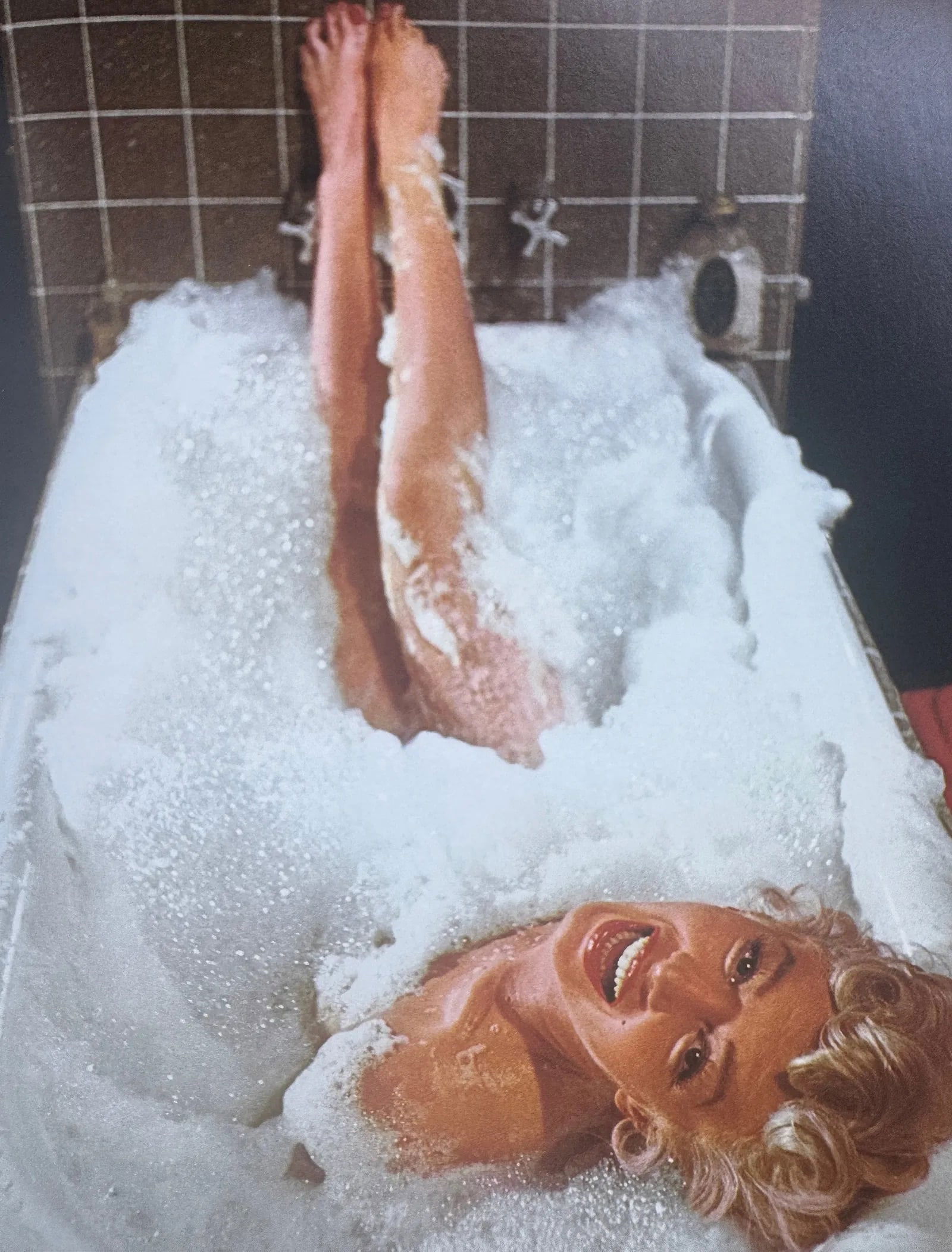 Sam Shaw (American, 1912-1999) Marilyn Monroe Print: Sam Shaw (American, 1912-1999) Marilyn Monroe Print. Los Angeles, "1954". Printed in 1973. 10.25 x 9.00 inches. Please be aware that all lots in our auctions are sold "AS IS," in accordance with the T