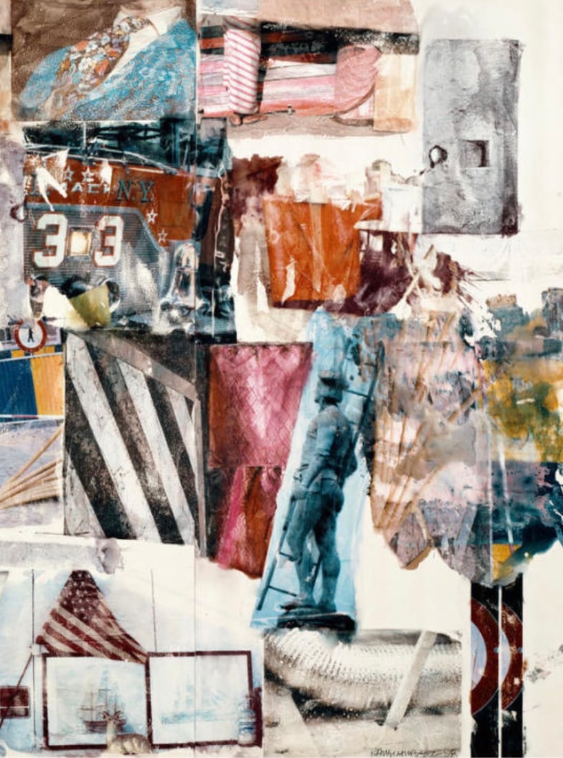 Robert Rauschenberg (American, 1925-2008) Print - 2