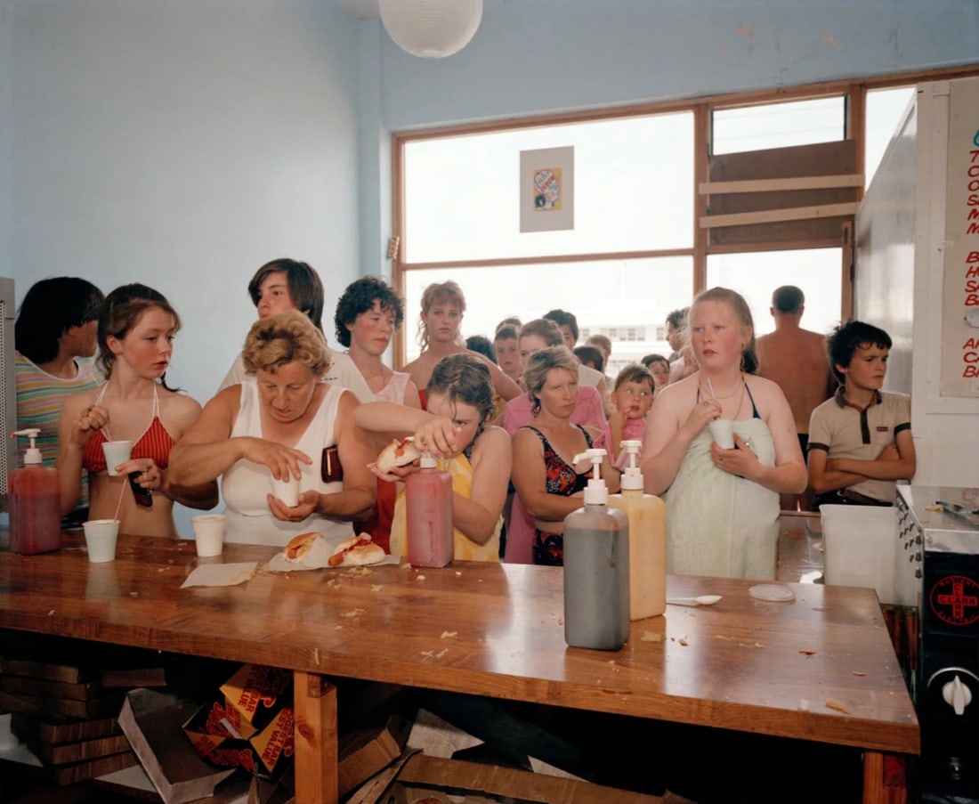 Martin Parr (British, 1952-2025) Print: Martin Parr (British, 1952-2025) Print. New Brighton, England, "1983". 22.00 x 14.00 inches. Please be aware that all lots in our auctions are sold "AS IS," in accordance with the Terms & Conditions