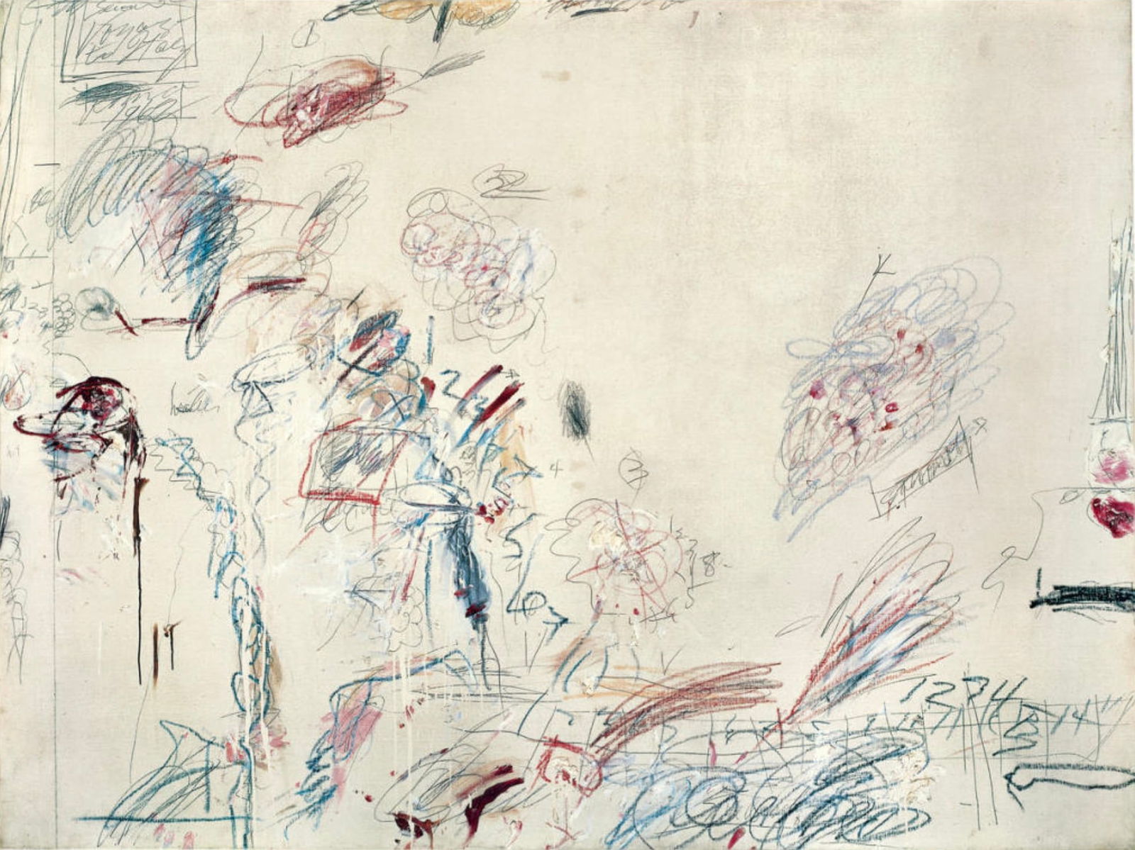 Cy Twombly (American, 1928-2011) Print (1 of 3)