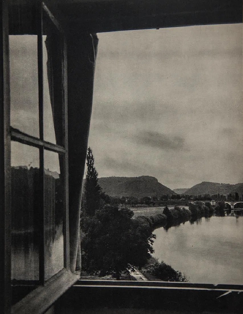 Rene-Jacques (French, 1908-2003) Print: Rene-Jacques (French, 1908-2003) Print. Window, France. Printed in 1935, France. 9.00 x 11.50 inches. Please be aware that all lots in our auctions are sold "AS IS," in accordance with the Terms & Con