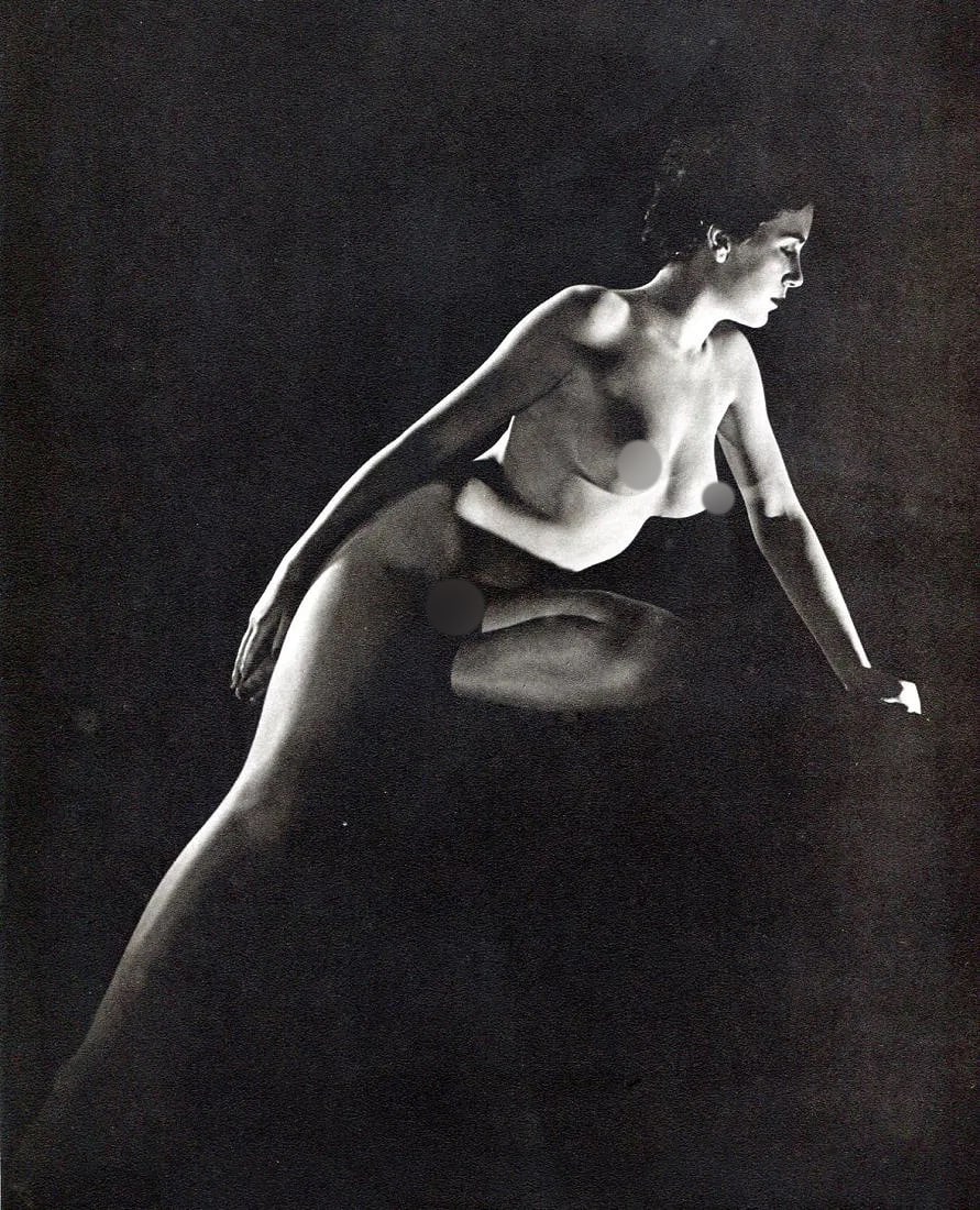 John Everard (British, b. 1949) Print: John Everard (British, b. 1949) Print. Nude. Printed in 1954, United Kingdom. 8.00 x 10.00 inches. Collotype. Please be aware that all lots in our auctions are sold "AS IS," in accordance with the