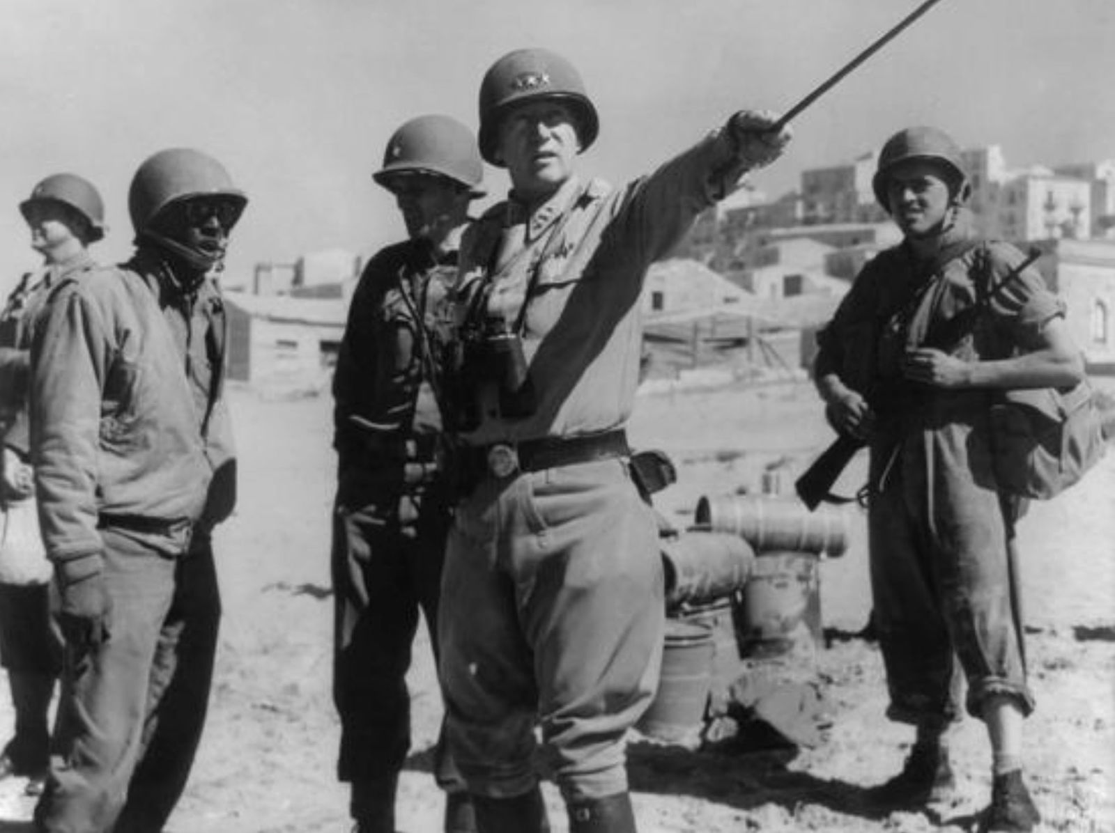 George S. Patton (American, 1885-1945) Print: George S. Patton (American, 1885-1945) Print. Sicily, "1943". 15.00 x 11.25 inches. Please be aware that all lots in our auctions are sold "AS IS," in accordance with the Terms & Conditions of the