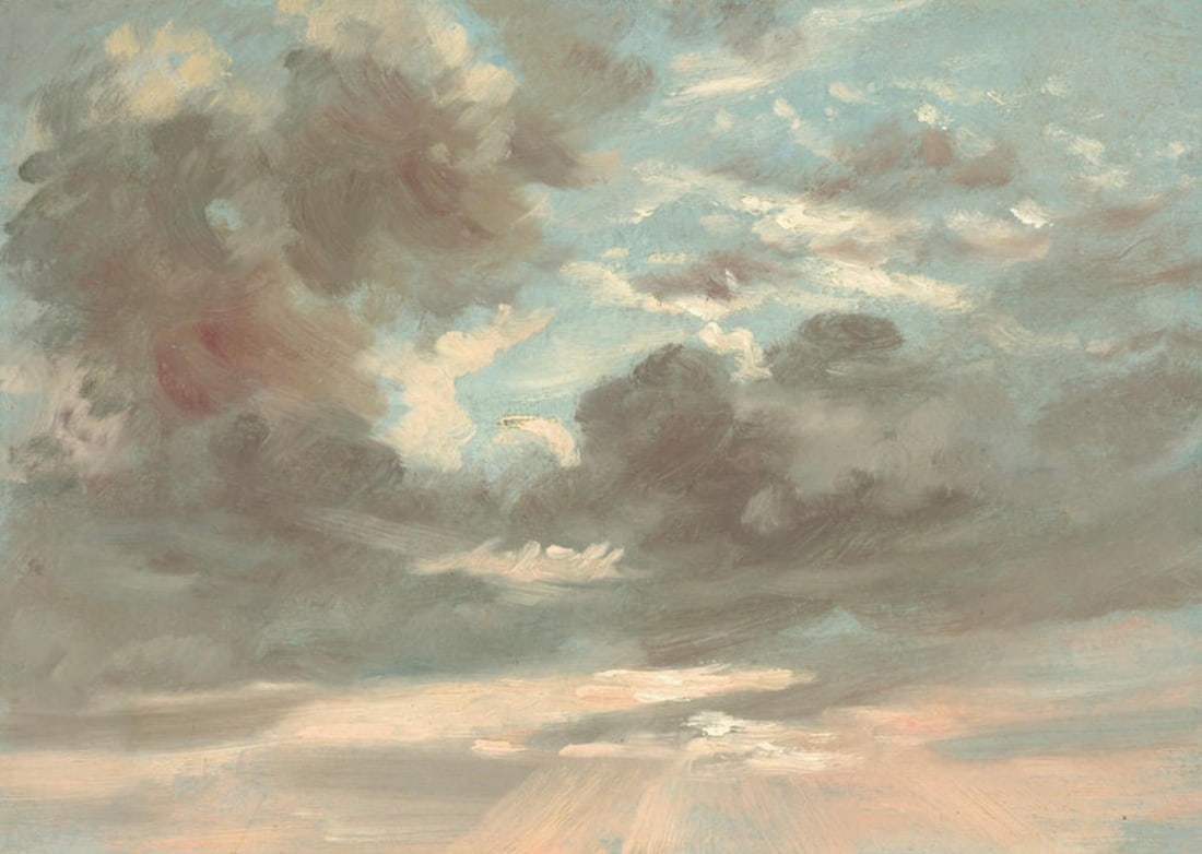 John Constable (British, 1776-1837) Print: John Constable (British, 1776-1837) Print. Stormy Sunset, "1821". 15.00 x 11.00 inches. Please be aware that all lots in our auctions are sold "AS IS," in accordance with the Terms & Conditions of
