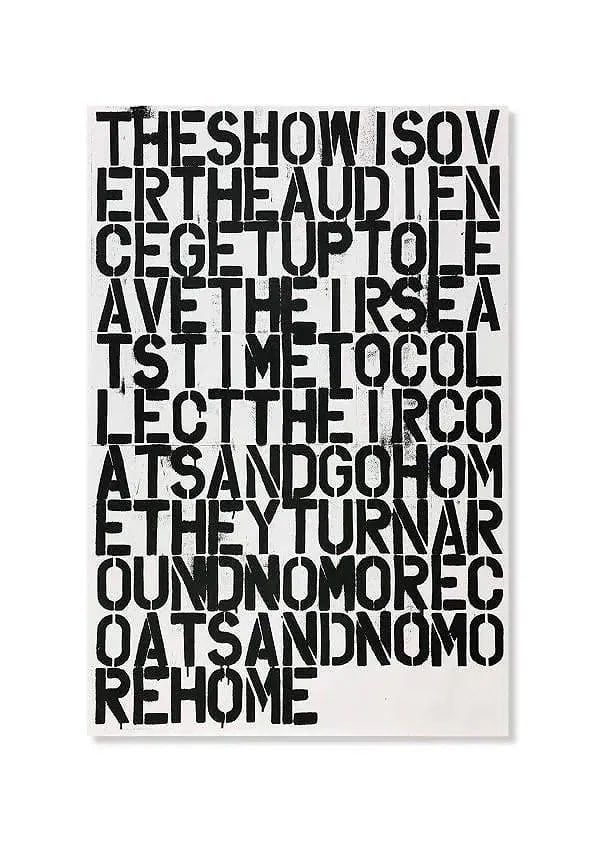 Christopher Wool (American, b. 1955) Lithograph (1 of 1)