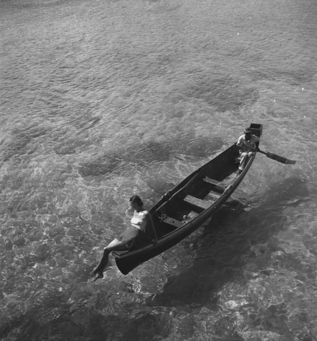 Toni Frissell (American, 1907-1988) Print: Toni Frissell (American, 1907-1988) Print. Montego Bay, Jamaica, "1946". 13.50 x 14.50 inches. Please be aware that all lots in our auctions are sold "AS IS," in accordance with the Terms &