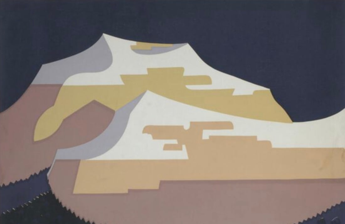 Montana Poster: Montana Poster. "1936". Bonded to fabric. 28.00 x 36.00 inches. Please be aware that all lots in our auctions are sold "AS IS," in accordance with the Terms & Conditions of the Auction. All "dates"