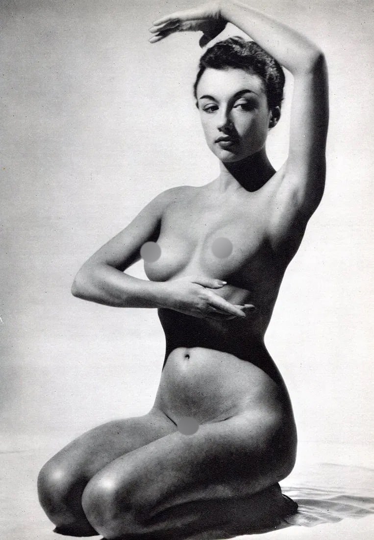 John Everard (British, b. 1949) Print: John Everard (British, b. 1949) Print. Nude. Printed in 1954, United Kingdom. 8.00 x 10.00 inches. Collotype. Please be aware that all lots in our auctions are sold "AS IS," in accordance with the