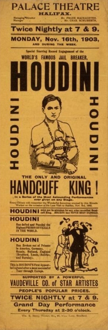 Houdini Poster (1 of 1)