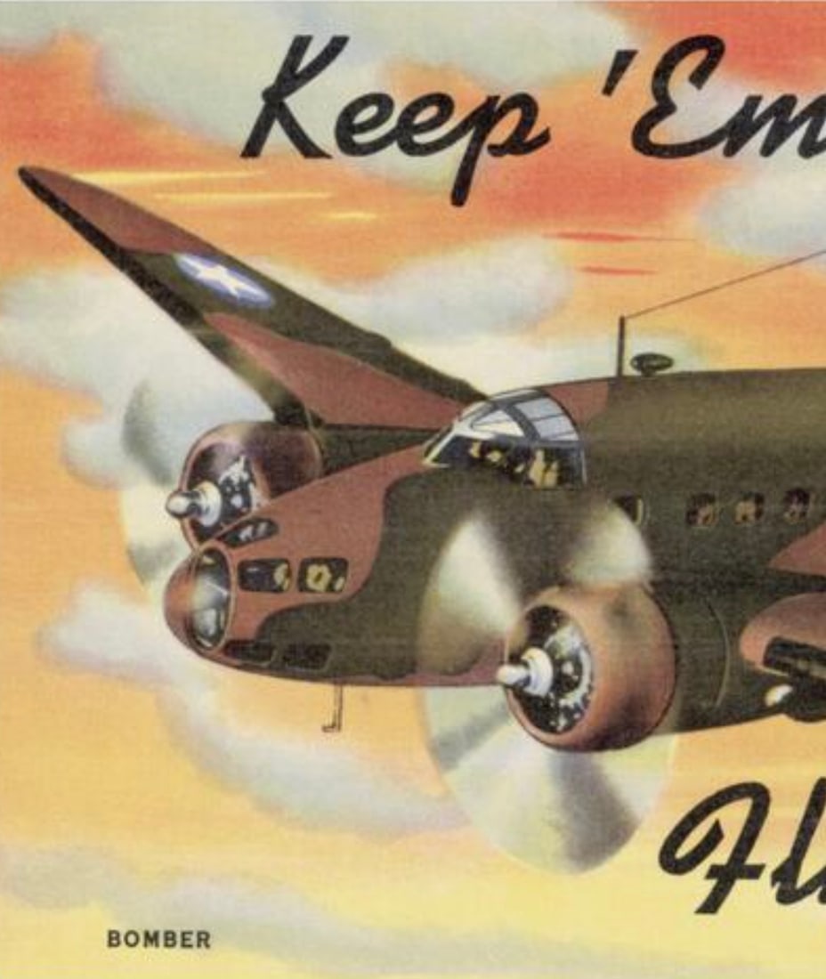 "Keep 'Em Flying!" Poster - 3