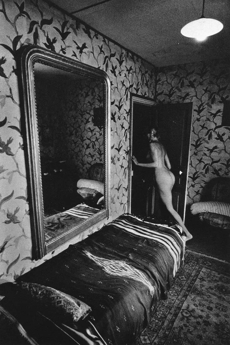 Jeanloup Sieff (French, 1933-2000) Print: Jeanloup Sieff (French, 1933-2000) Print. Fast Moving Nude, Paris, "1975". Printed in 1982, France. 6.00 x 9.00 inches. Please be aware that all lots in our auctions are sold "AS IS," in accordance