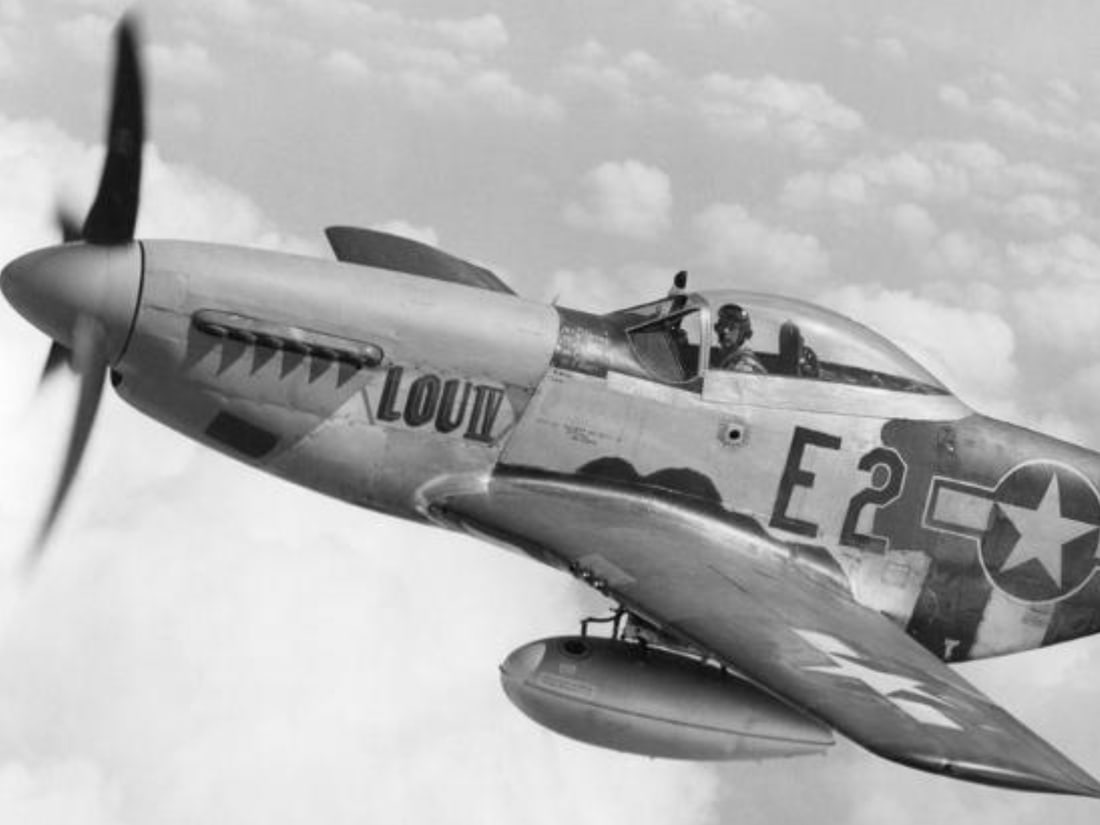 P-51 Mustang Print: P-51 Mustang Print. World War II. 30.00 x 23.50 inches. Please be aware that all lots in our auctions are sold "AS IS," in accordance with the Terms & Conditions of the Auction. All "dates" inside