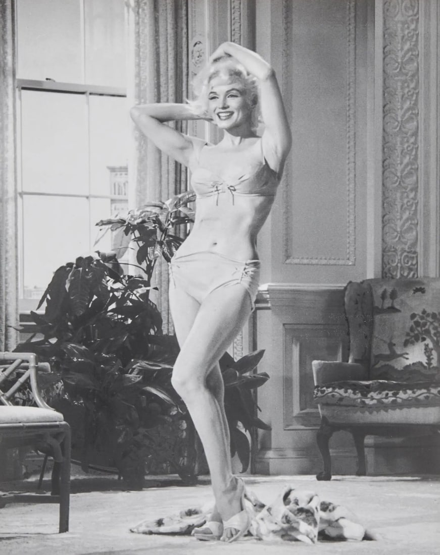 Marilyn Monroe (American, 1926-1962) Print: Marilyn Monroe (American, 1926-1962) Print. Please be aware that all lots in our auctions are sold "AS IS," in accordance with the Terms & Conditions of the Auction. All "dates" inside quotations