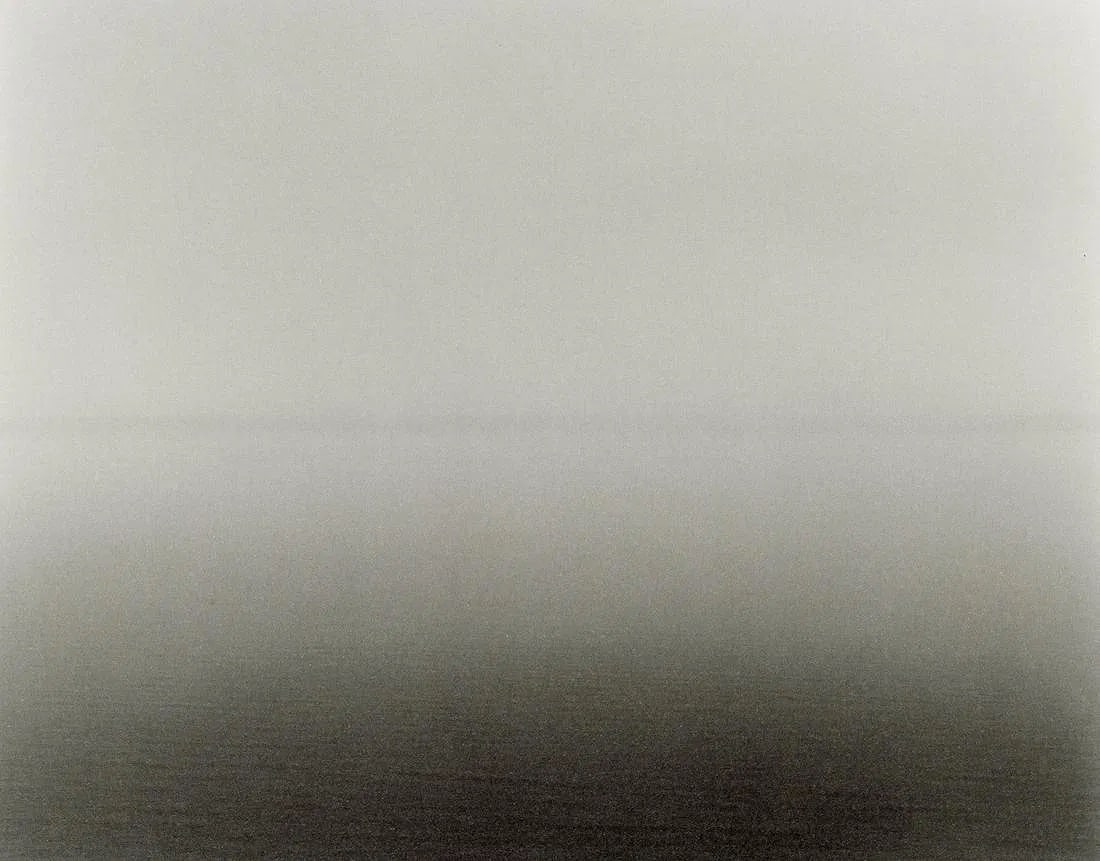 Hiroshi Sugimoto (Japanese, b. 1948) Print: Hiroshi Sugimoto (Japanese, b. 1948) Print. Ligurian Sea Saviore, "1993". Printed in 2016, Spain. 9.35 x 7.35 inches. Please be aware that all lots in our auctions are sold "AS IS," in accordance