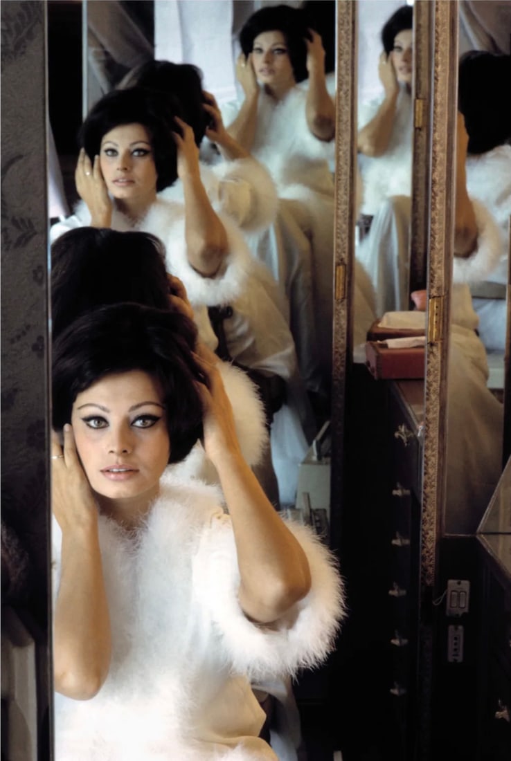 Burt Glinn (American, 1925-2008) Print: Burt Glinn (American, 1925-2008) Print. Sophia Loren, "1963". 14.00 x 20.00 inches. Please be aware that all lots in our auctions are sold "AS IS," in accordance with the Terms & Conditions of the