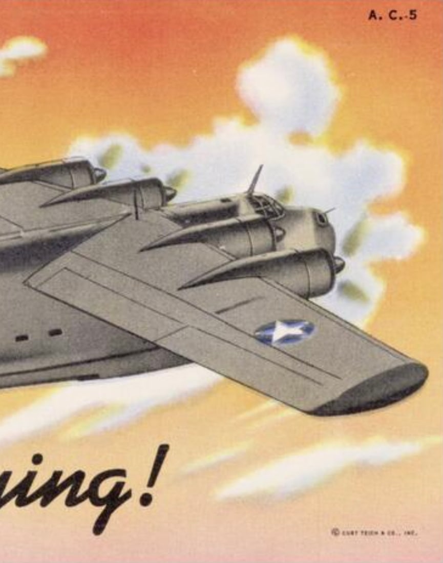 "Keep 'Em Flying!" Poster - 2