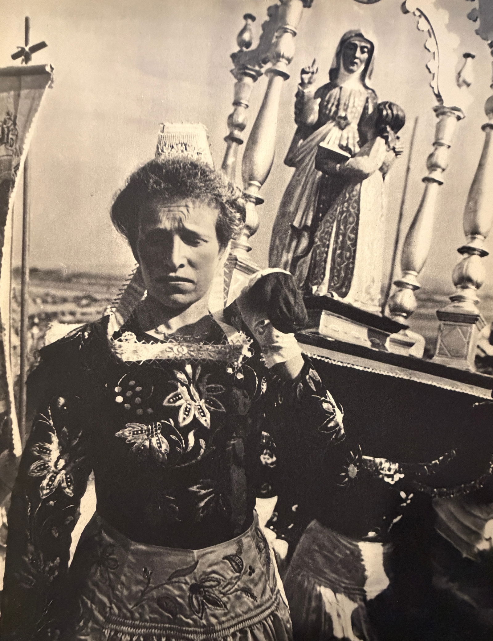 Marcel Gautherot (French, 1910-1996) Print: Marcel Gautherot (French, 1910-1996) Print. Pardon de St-Anne-la-Palud, Paris. Printed in France, late 1930's. 11.50 x 9.00 inches. Please be aware that all lots in our auctions are sold "AS IS," in