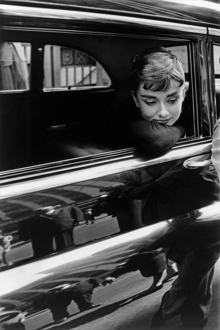 Dennis Stock (American, 1928-2010) Print: Dennis Stock (American, 1928-2010) Print. Audrey Hepburn in New York, "1954". 20.00 x 14.00 inches. Please be aware that all lots in our auctions are sold "AS IS," in accordance with the Terms &