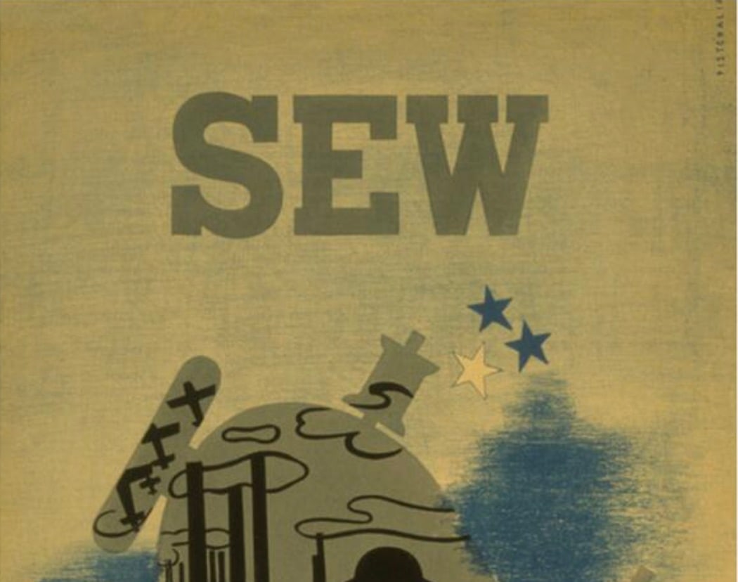 Sew For Victory Poster - 2