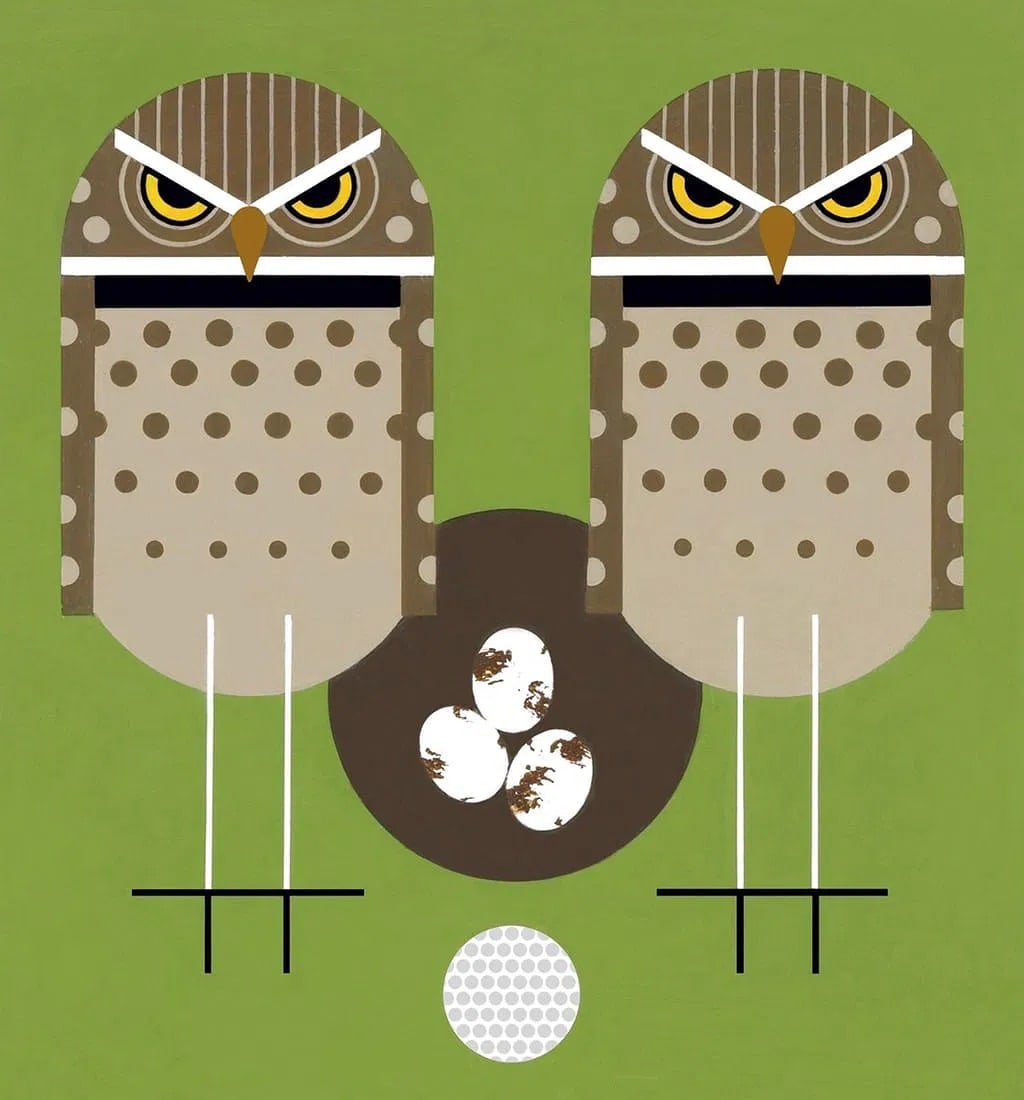 Charley Harper (American, 1922-2007) Lithograph (1 of 3)