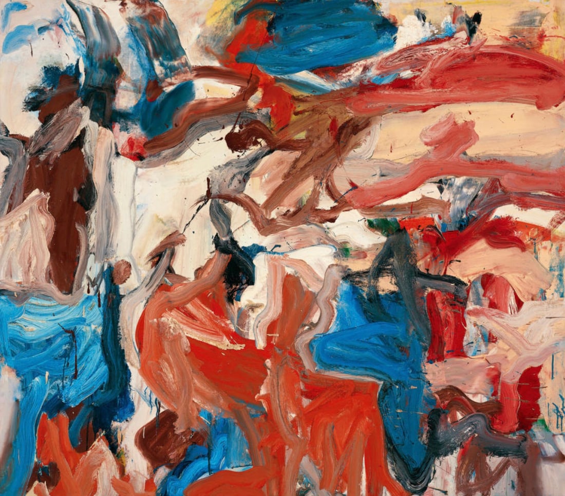 Willem de Kooning (Dutch-American, 1904-1997) Print: Willem de Kooning (Dutch-American, 1904-1997) Print. Untitled XIV, "1976". 15.00 x 13.50 inches. Please be aware that all lots in our auctions are sold "AS IS," in accordance with the Terms & Conditio