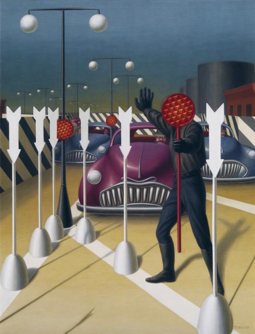 George Tooker (American, 1920-2011) Print (1 of 3)