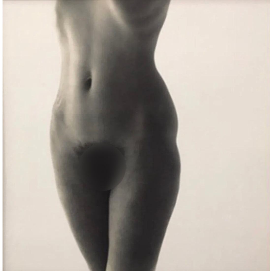 Irving Penn (American, 1917-2009) Print: Irving Penn (American, 1917-2009) Nude, No. 21, New York, "1949". 12.00 x 12.00 inches. Please be aware that all lots in our auctions are sold "AS IS," in accordance with the Terms & Conditions of