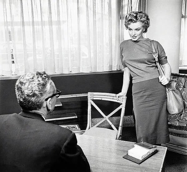 Philippe Halsman (Latvian-American, 1906-1979) Marilyn Monroe Print (1 of 1)