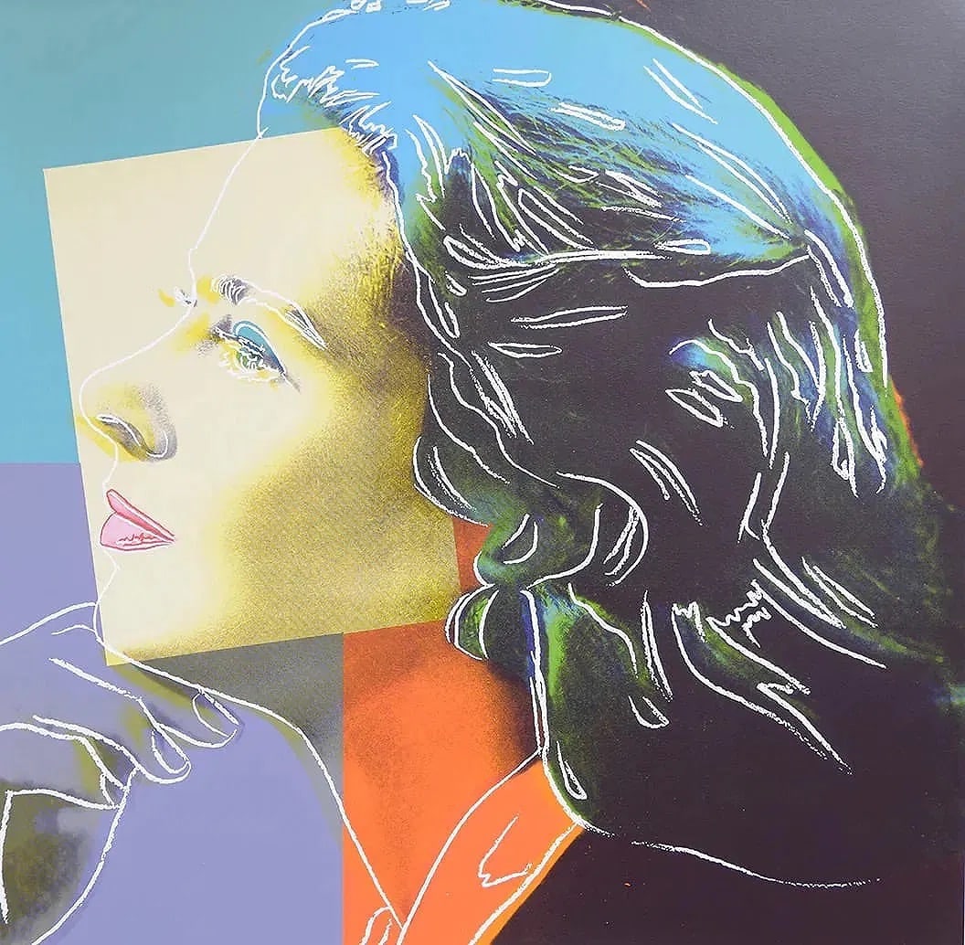 Andy Warhol (American, 1928-1987) Ingrid Bergman Silkscreen (1 of 1)