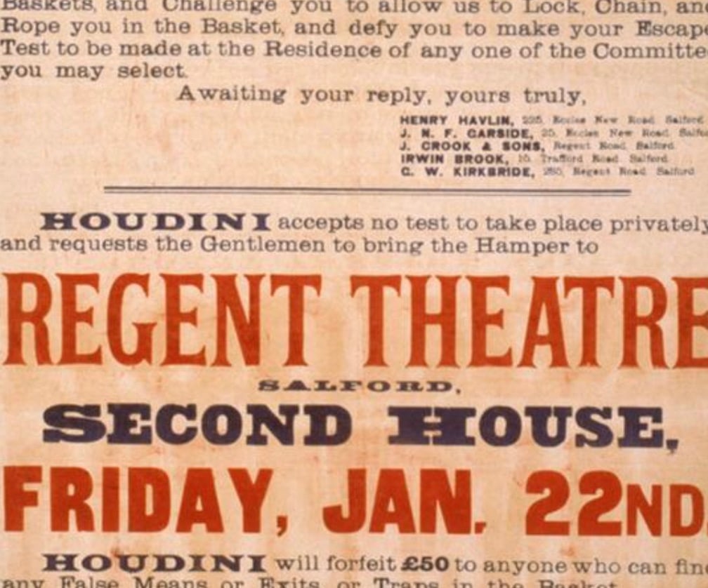 Houdini Poster - 3