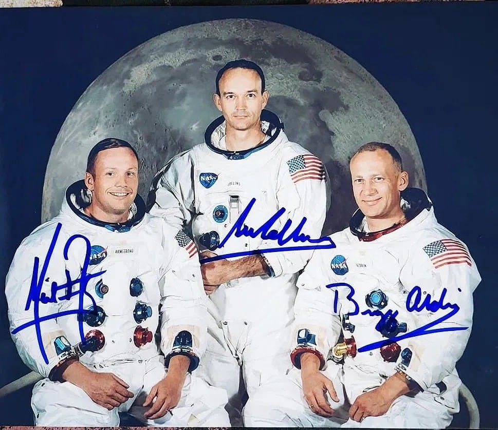 Apollo 11 Signed Facismile Photo (1 of 1)