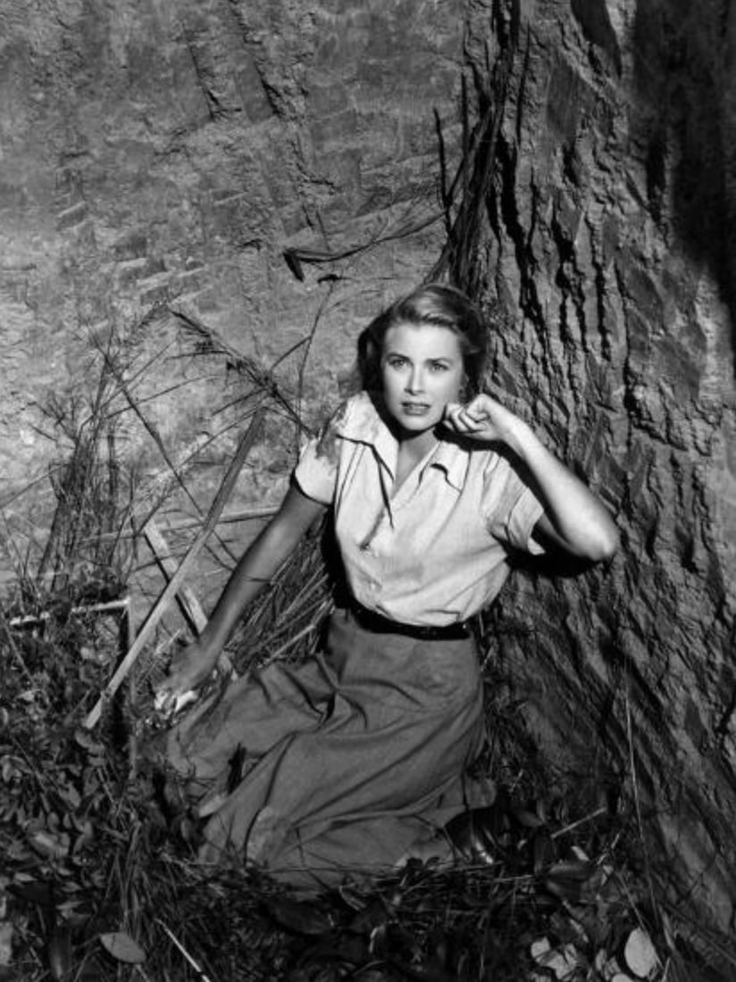 Grace Kelly (American, 1929-1982) Print: Grace Kelly (American, 1929-1982) Print. Mogambo, "1953". 35.00 x 45.00 inches. Please be aware that all lots in our auctions are sold "AS IS," in accordance with the Terms & Conditions of the