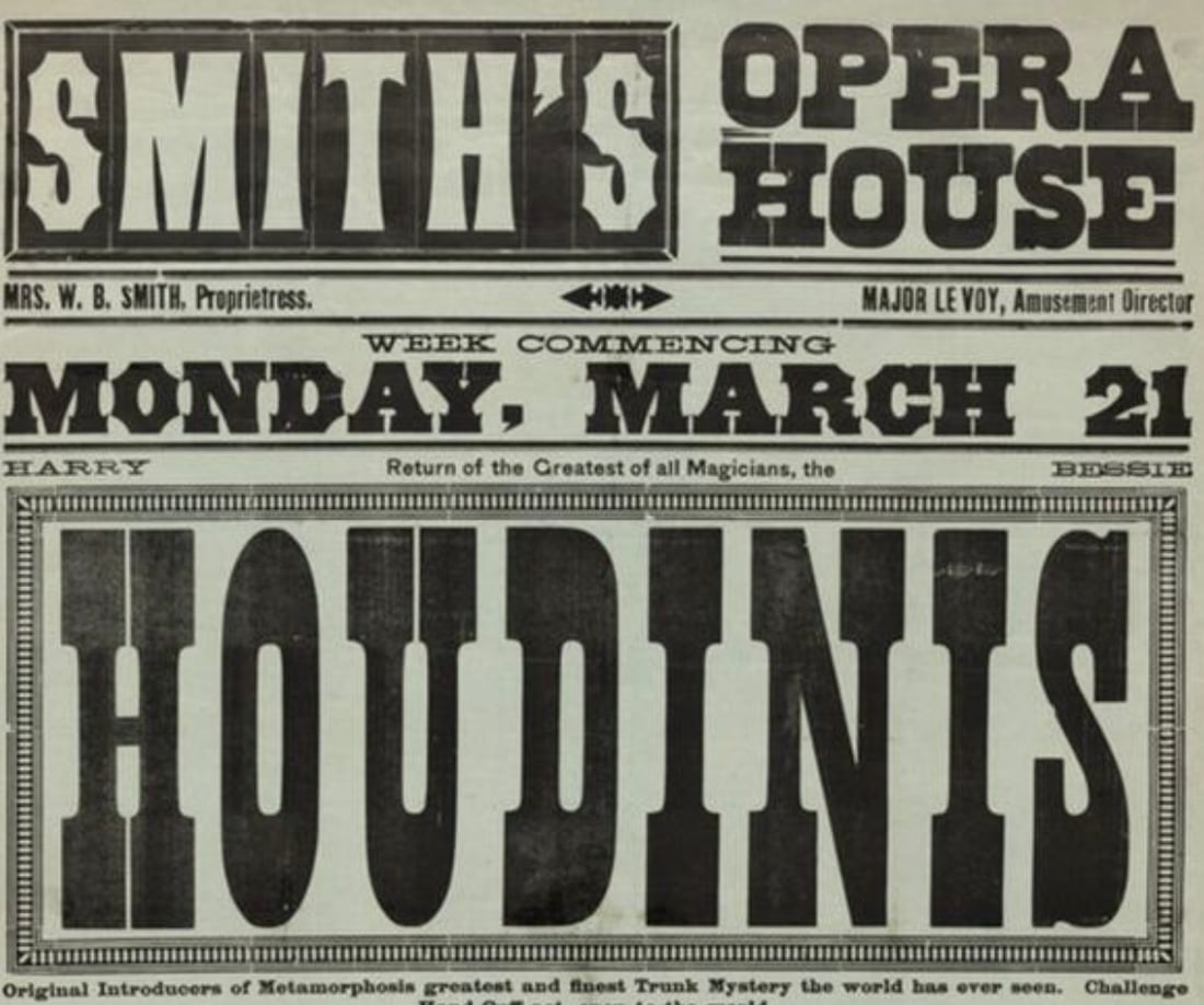 Houdini Poster - 2