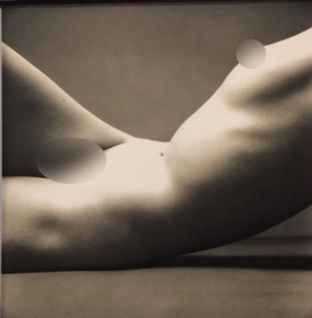 Irving Penn (American, 1917-2009) Print: Irving Penn (American, 1917-2009) Nude, No. 40, New York, "1949". 12.00 x 12.00 inches. Please be aware that all lots in our auctions are sold "AS IS," in accordance with the Terms & Conditions of
